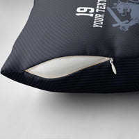 Custom World Football 2026 Netherlands Pillow Cover Holland Navy Dutch Lion - Wonder Print Shop