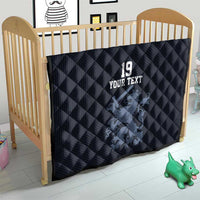 Custom World Football 2026 Netherlands Quilt Holland Navy Dutch Lion - Wonder Print Shop