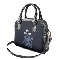 Custom World Football 2026 Netherlands Shoulder Handbag Holland Navy Dutch Lion - Wonder Print Shop