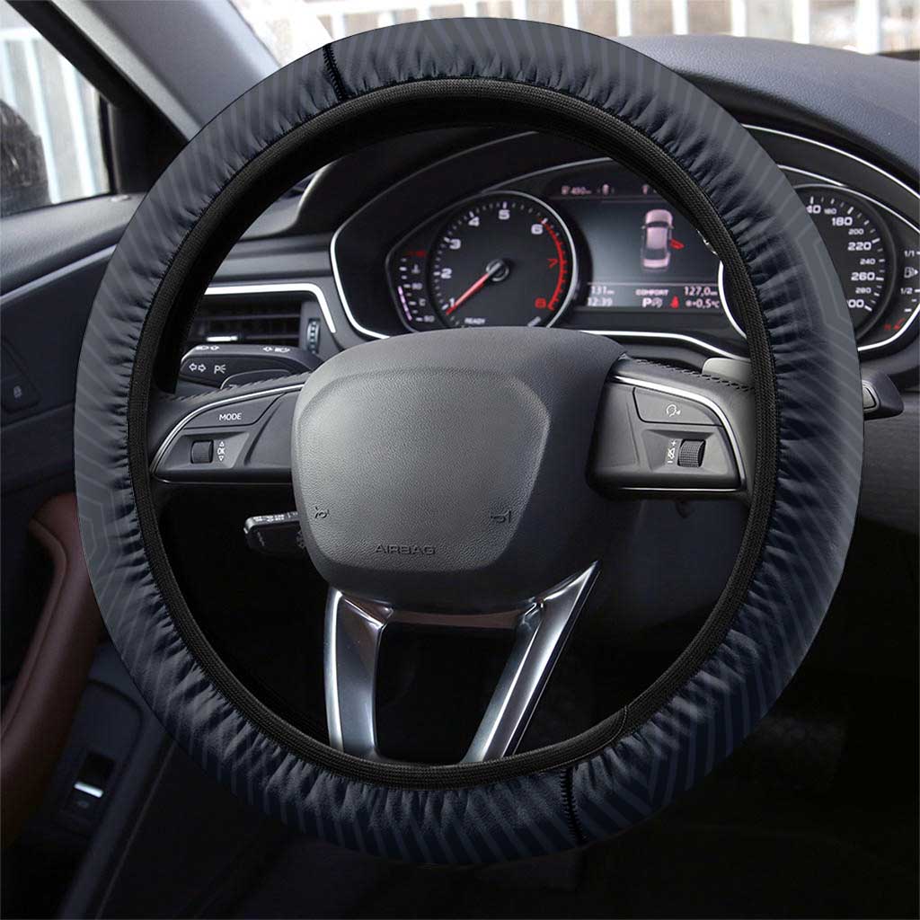 World Football 2026 Netherlands Steering Wheel Cover Holland Navy Dutch Lion - Wonder Print Shop