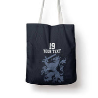 Custom World Football 2026 Netherlands Tote Bag Holland Navy Dutch Lion - Wonder Print Shop