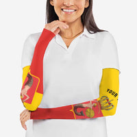 Personalized Warsaw Capital of Poland Arm Sleeves Royal Syrenka Heraldic Design