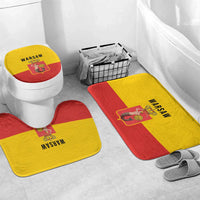 Warsaw Capital of Poland Bathroom Set Royal Syrenka Heraldic Design