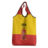 Warsaw Capital of Poland Grocery Bag Royal Syrenka Heraldic Design