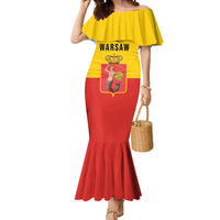 Personalized Warsaw Capital of Poland Mermaid Dress Royal Syrenka Heraldic Design