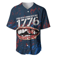 USA Ice Hockey Baseball Jersey Losing Teeth and Winning Wars Since 1776