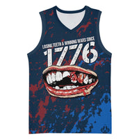 USA Ice Hockey Basketball Jersey Losing Teeth and Winning Wars Since 1776