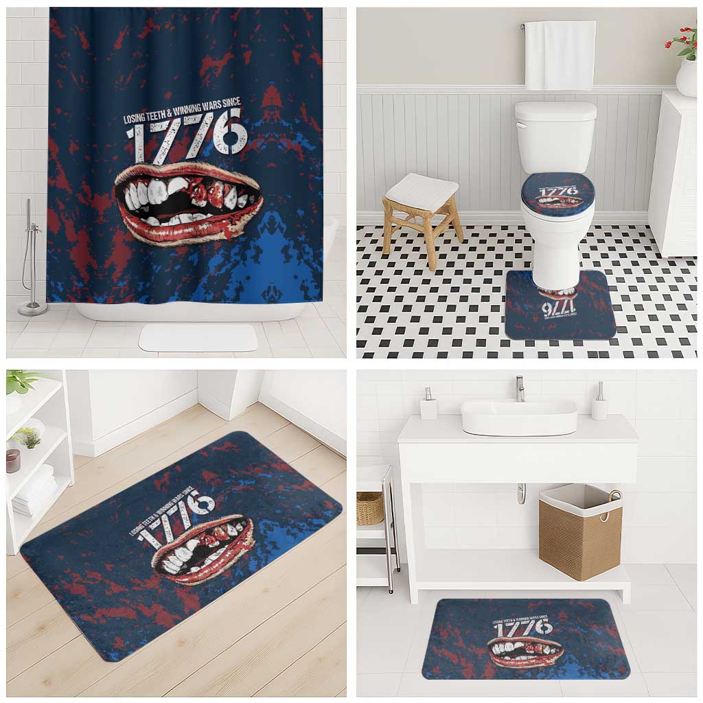 USA Ice Hockey Bathroom Set Losing Teeth and Winning Wars Since 1776