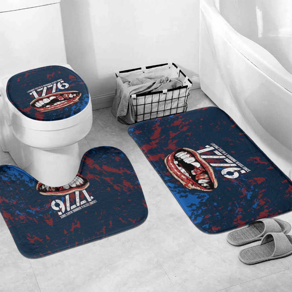 USA Ice Hockey Bathroom Set Losing Teeth and Winning Wars Since 1776