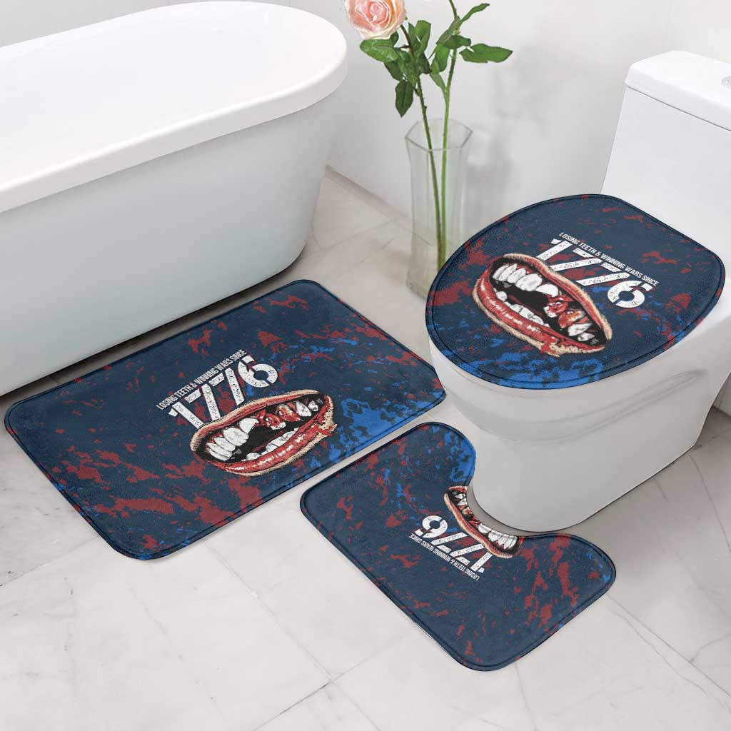 USA Ice Hockey Bathroom Set Losing Teeth and Winning Wars Since 1776