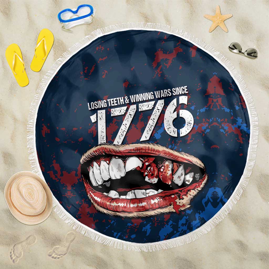 USA Ice Hockey Beach Blanket Losing Teeth and Winning Wars Since 1776