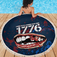 USA Ice Hockey Beach Blanket Losing Teeth and Winning Wars Since 1776