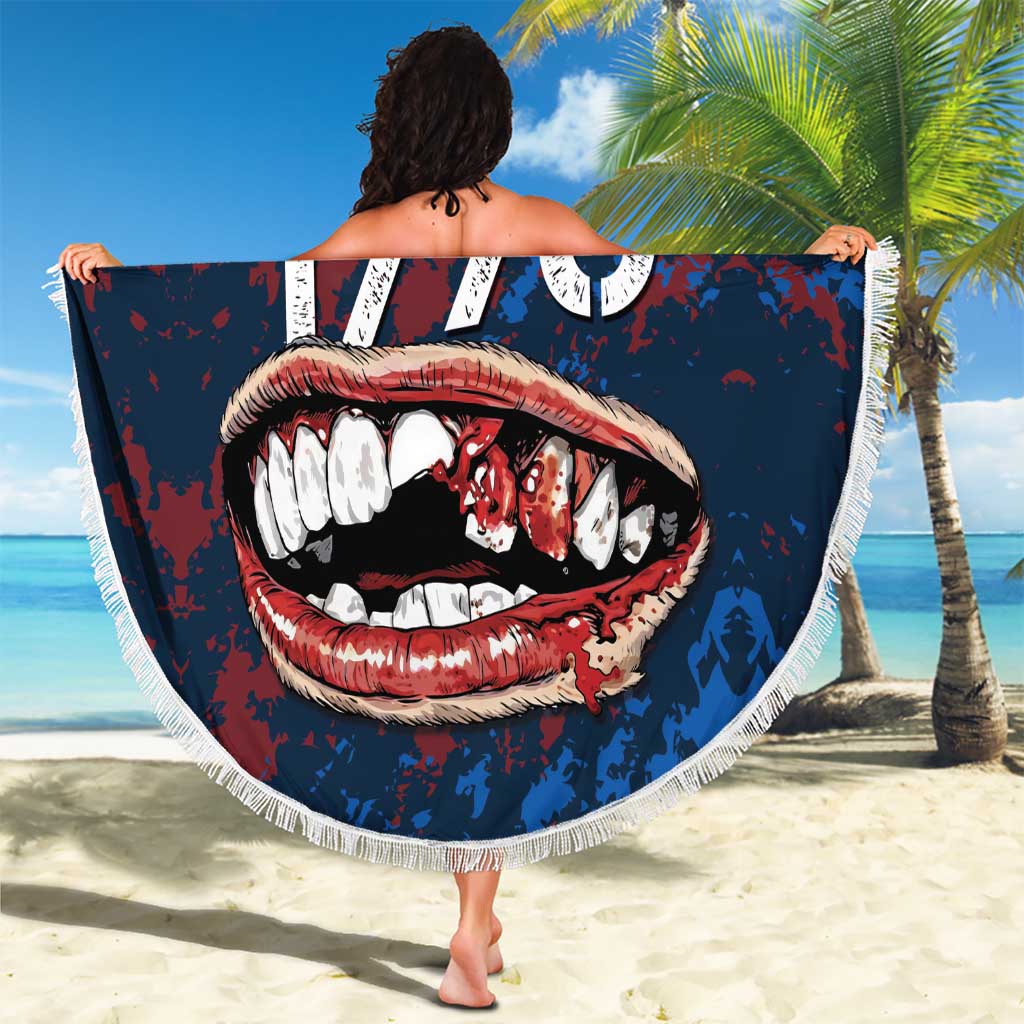 USA Ice Hockey Beach Blanket Losing Teeth and Winning Wars Since 1776