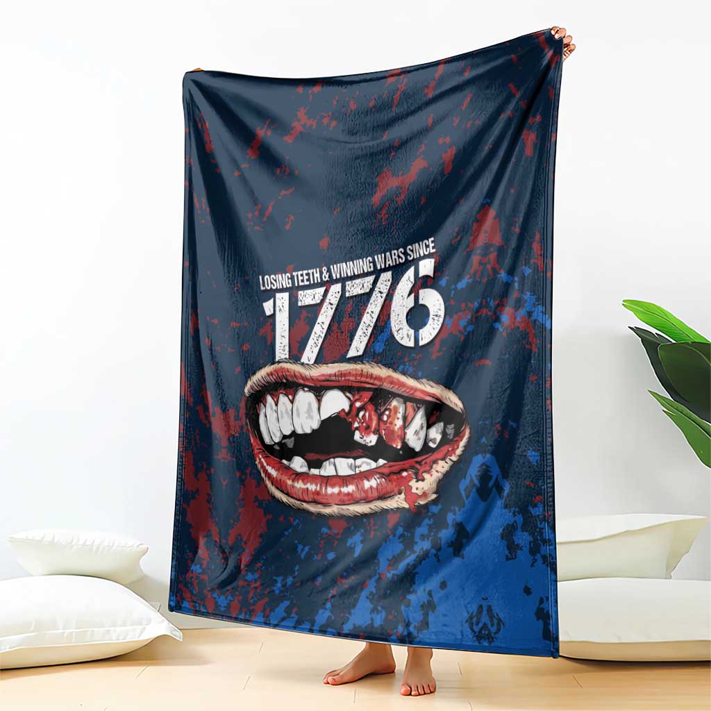 USA Ice Hockey Blanket Losing Teeth and Winning Wars Since 1776