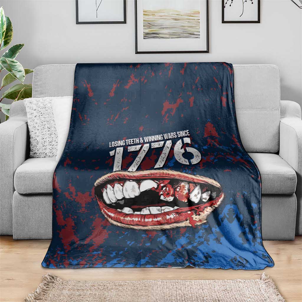 USA Ice Hockey Blanket Losing Teeth and Winning Wars Since 1776