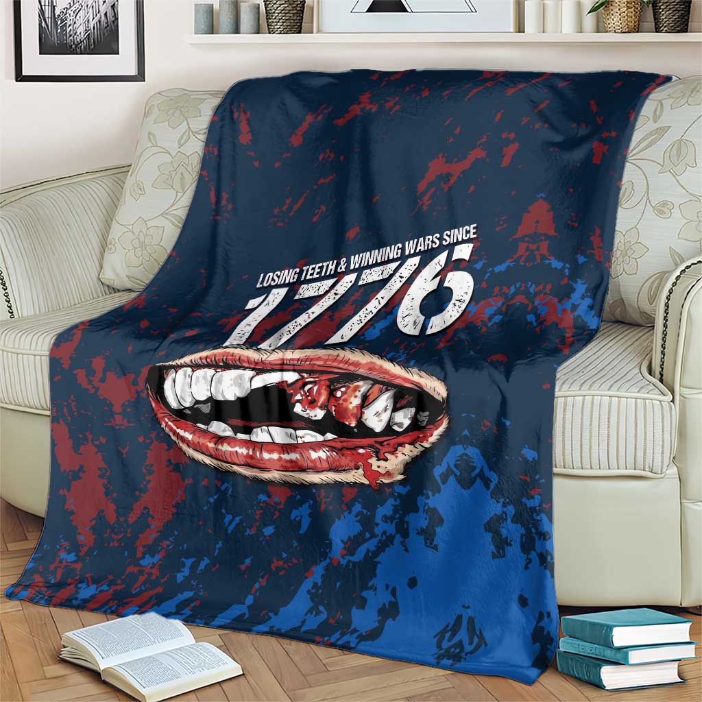 USA Ice Hockey Blanket Losing Teeth and Winning Wars Since 1776