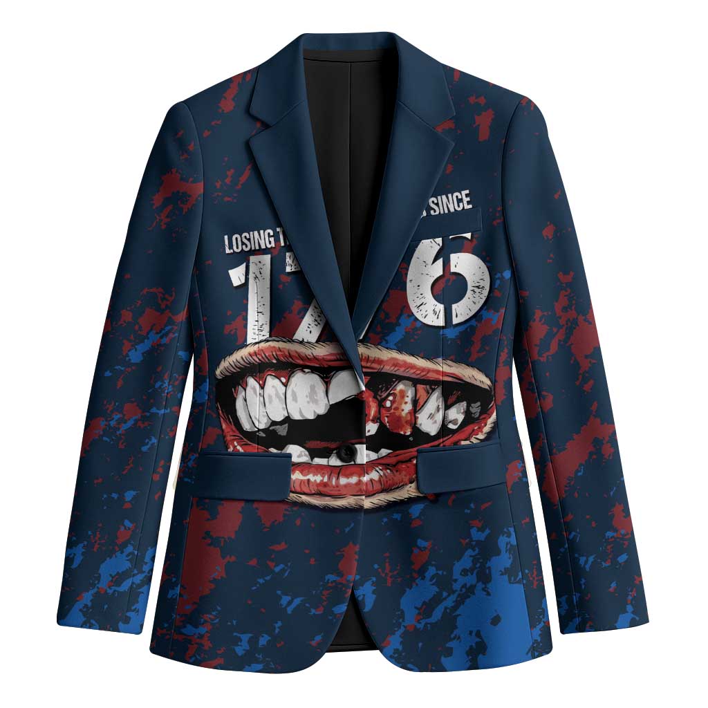 USA Ice Hockey Blazer Losing Teeth and Winning Wars Since 1776