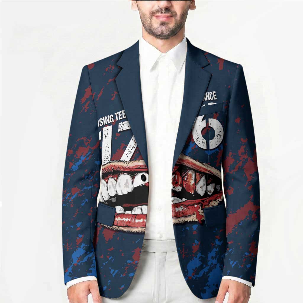 USA Ice Hockey Blazer Losing Teeth and Winning Wars Since 1776