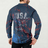 USA Ice Hockey Button Sweatshirt Losing Teeth and Winning Wars Since 1776