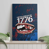 USA Ice Hockey Canvas Wall Art Losing Teeth and Winning Wars Since 1776