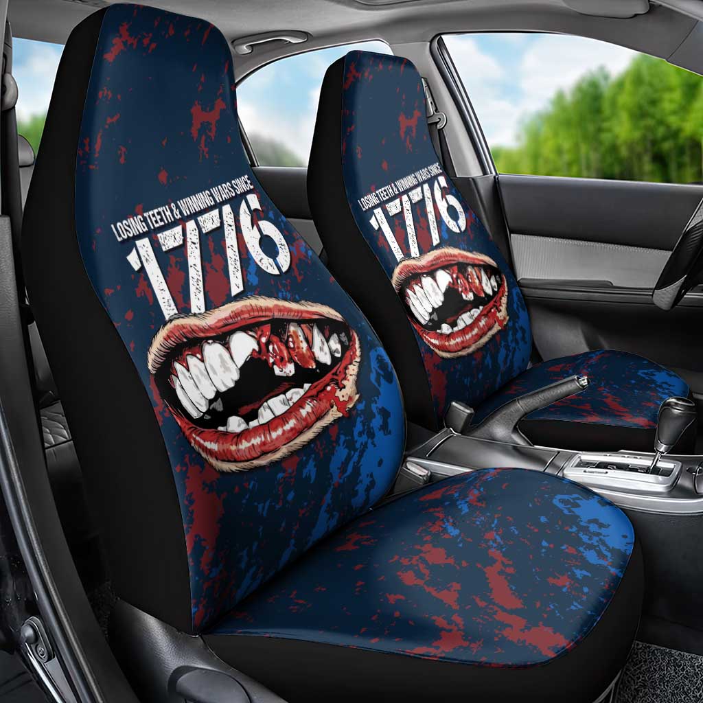 USA Ice Hockey Car Seat Cover Losing Teeth and Winning Wars Since 1776