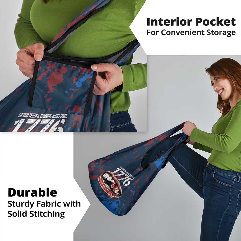 USA Ice Hockey Grocery Bag Losing Teeth and Winning Wars Since 1776