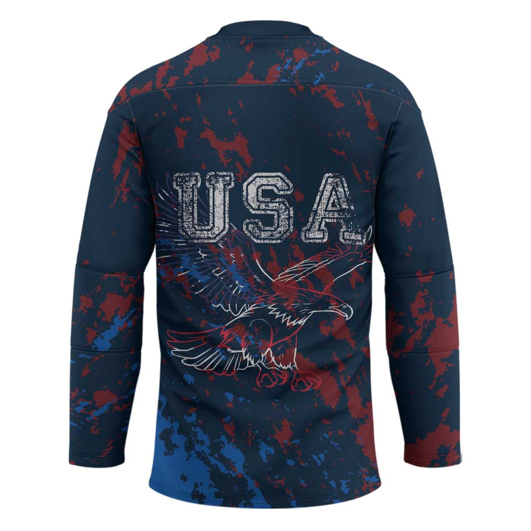 USA Ice Hockey Hockey Jersey Losing Teeth and Winning Wars Since 1776