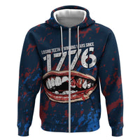 USA Ice Hockey Hoodie Losing Teeth and Winning Wars Since 1776