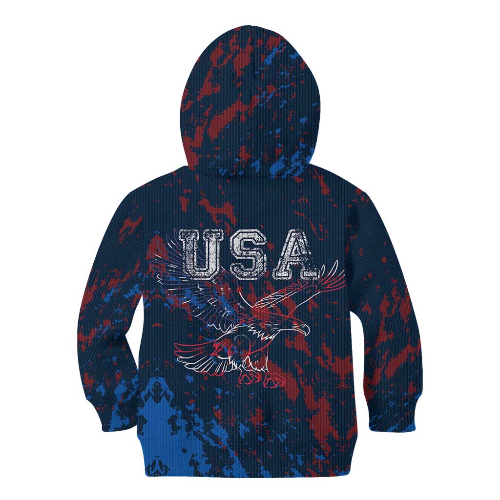 USA Ice Hockey Kid Hoodie Losing Teeth and Winning Wars Since 1776