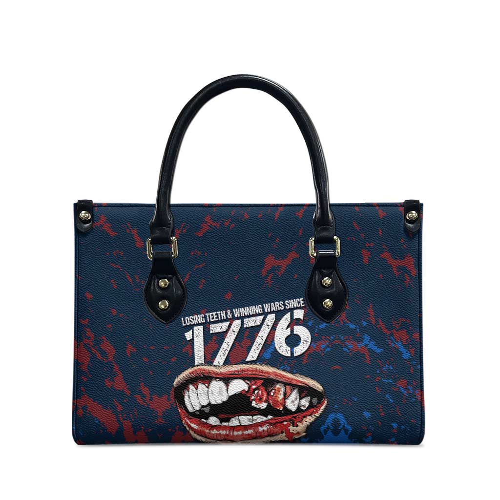 USA Ice Hockey Leather Bag Losing Teeth and Winning Wars Since 1776
