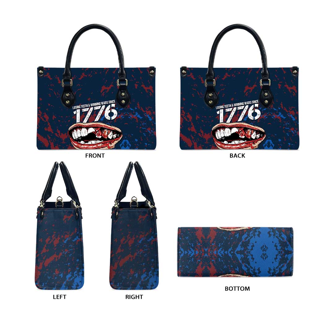 USA Ice Hockey Leather Bag Losing Teeth and Winning Wars Since 1776