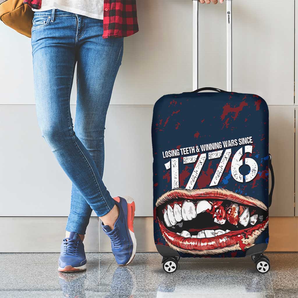 USA Ice Hockey Luggage Cover Losing Teeth and Winning Wars Since 1776