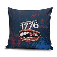 USA Ice Hockey Pillow Cover Losing Teeth and Winning Wars Since 1776