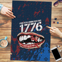 USA Ice Hockey Puzzle Losing Teeth and Winning Wars Since 1776