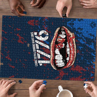 USA Ice Hockey Puzzle Losing Teeth and Winning Wars Since 1776