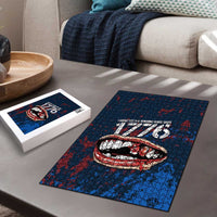 USA Ice Hockey Puzzle Losing Teeth and Winning Wars Since 1776