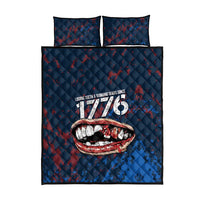 USA Ice Hockey Quilt Bed Set Losing Teeth and Winning Wars Since 1776