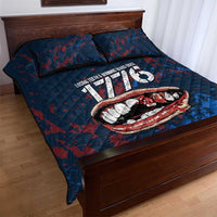 USA Ice Hockey Quilt Bed Set Losing Teeth and Winning Wars Since 1776
