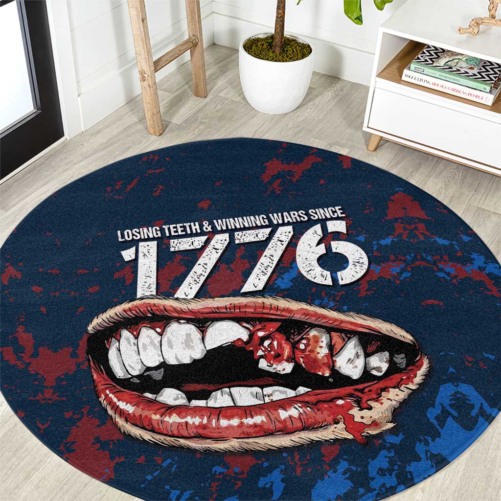 USA Ice Hockey Round Carpet Losing Teeth and Winning Wars Since 1776