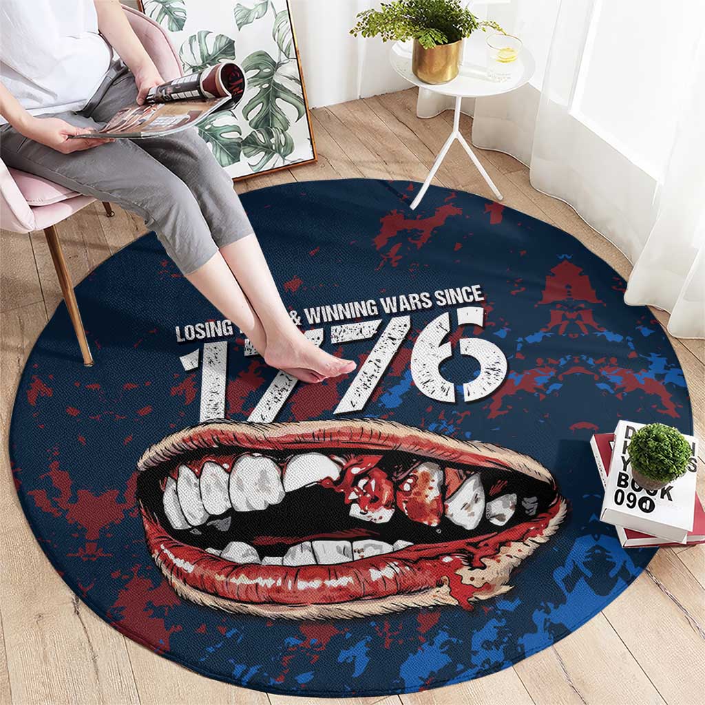 USA Ice Hockey Round Carpet Losing Teeth and Winning Wars Since 1776