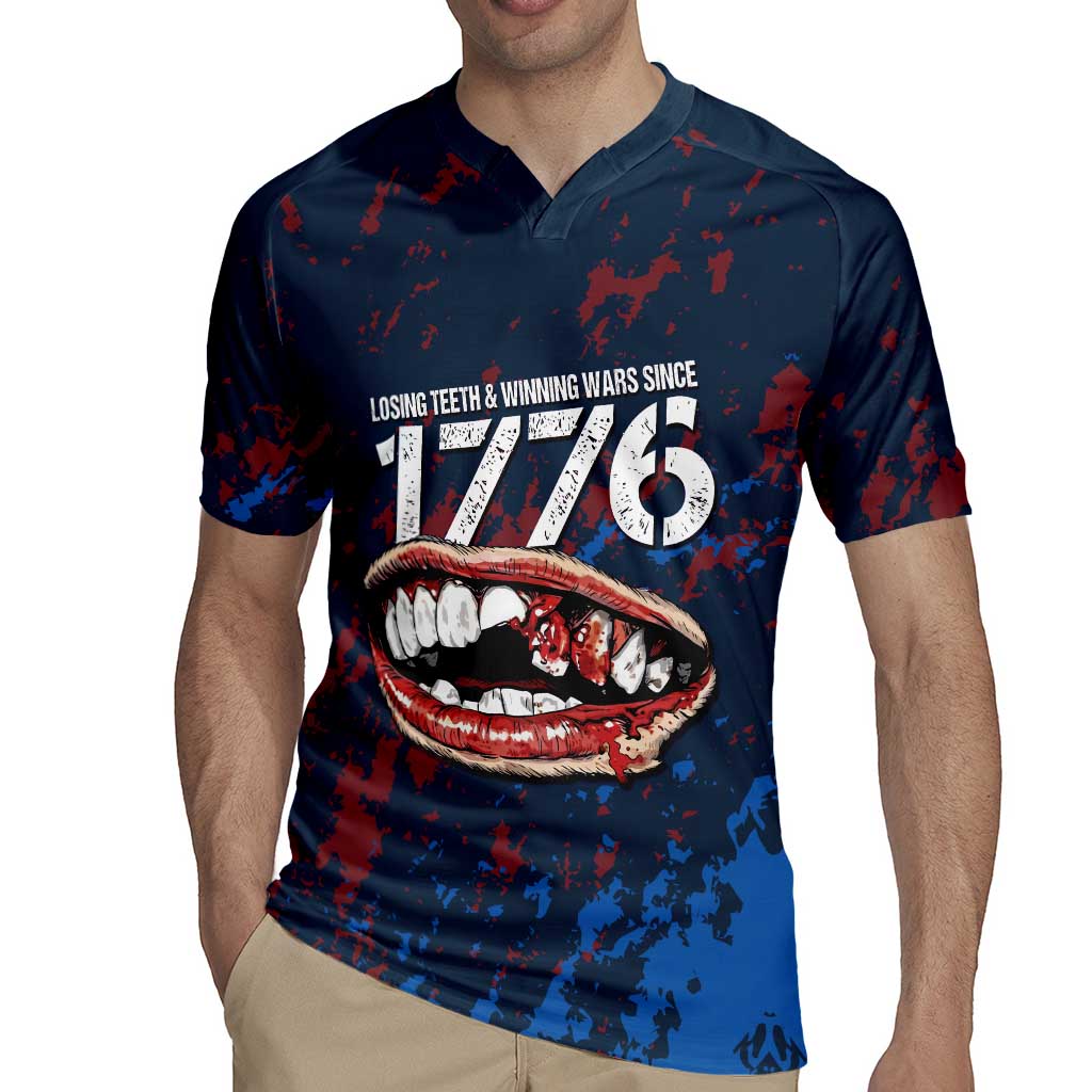 USA Ice Hockey Rugby Jersey Losing Teeth and Winning Wars Since 1776