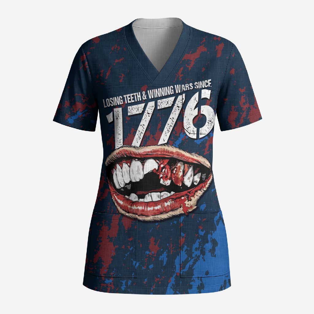 USA Ice Hockey Scrub Top Losing Teeth and Winning Wars Since 1776