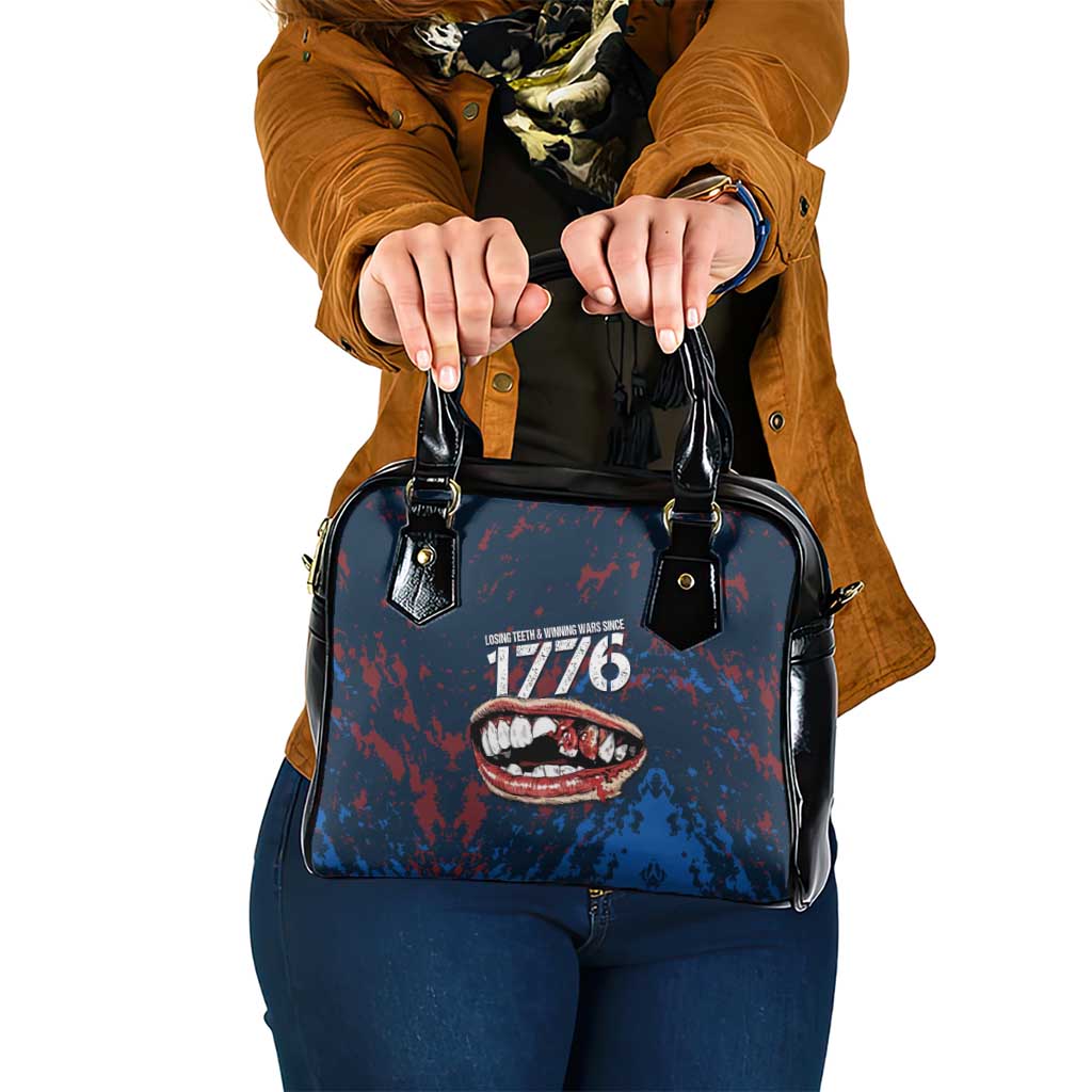 USA Ice Hockey Shoulder Handbag Losing Teeth and Winning Wars Since 1776