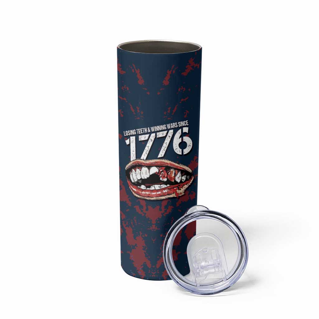 USA Ice Hockey Skinny Tumbler Losing Teeth and Winning Wars Since 1776