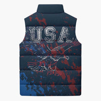 USA Ice Hockey Sleeveless Puffer Jacket Losing Teeth and Winning Wars Since 1776