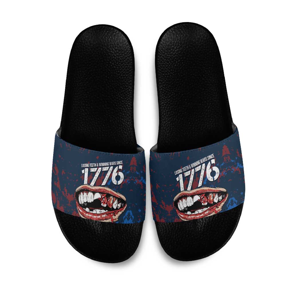 USA Ice Hockey Slide Sandals Losing Teeth and Winning Wars Since 1776
