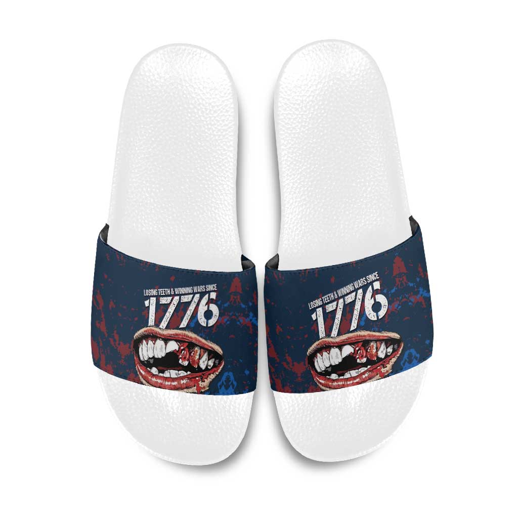 USA Ice Hockey Slide Sandals Losing Teeth and Winning Wars Since 1776