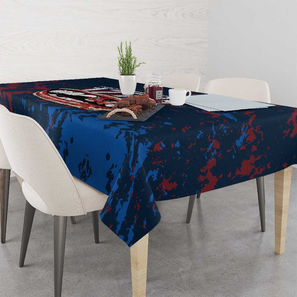 USA Ice Hockey Tablecloth Losing Teeth and Winning Wars Since 1776