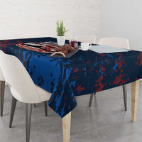 USA Ice Hockey Tablecloth Losing Teeth and Winning Wars Since 1776