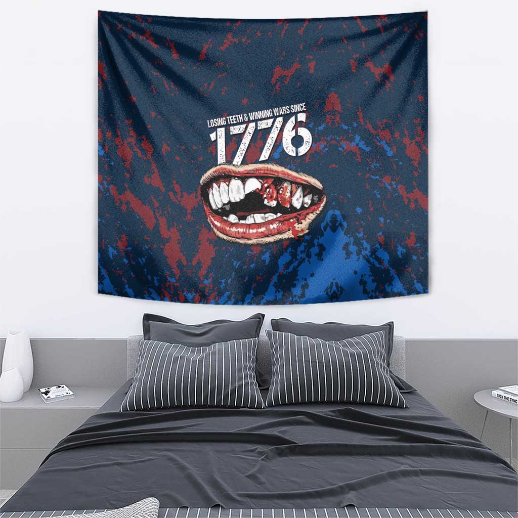 USA Ice Hockey Tapestry Losing Teeth and Winning Wars Since 1776